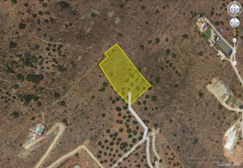 Schisma Eloundas Kreta, Schisma Eloundas: Baugrundstück mit Meerblick Grundstück kaufen